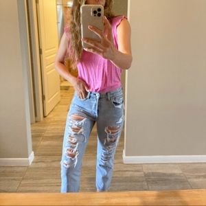 Distressed Vintage Levis